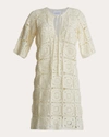 ELEVEN SIX WOMEN'S ELANA CROCHETED TUNIC DRESS