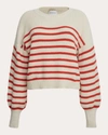 ELEVEN SIX WOMEN'S LAYLA STRIPE SWEATER