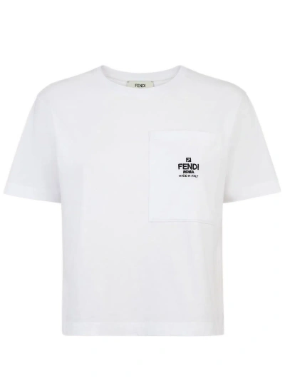 Fendi T-shirt In White