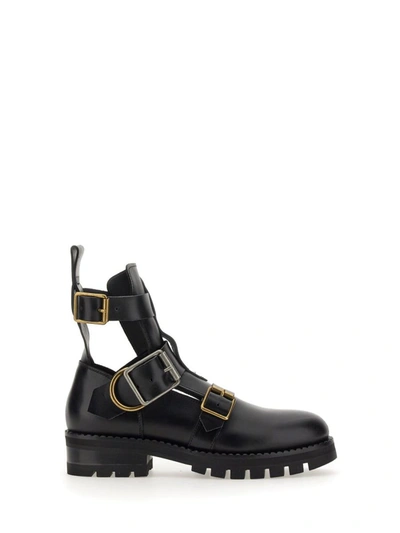 Vivienne Westwood Buckle Boot In Black