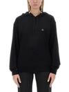Vivienne Westwood Sweatshirt With Logo Unisex In Black