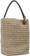 Jw Anderson Large Jwa Corner Bucket Bag In 929 Grey