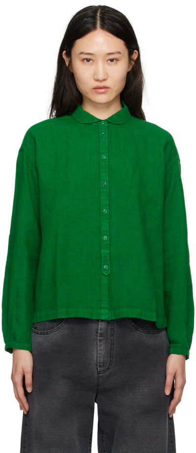 Ymc You Must Create Green Marianne Shirt