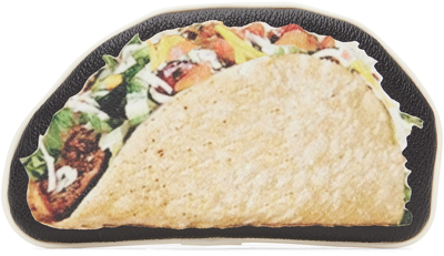 Undercover Multicolor Taco Pouch In Black