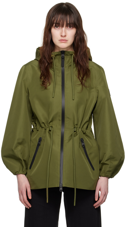 Mackage Khaki Kalea Jacket In Light Military-navy