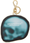 UNDERCOVER BLACK & BLUE SKULL COIN POUCH