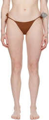 Eres Les Essentiels Malou Bikini Briefs In 26045671 Caramelo