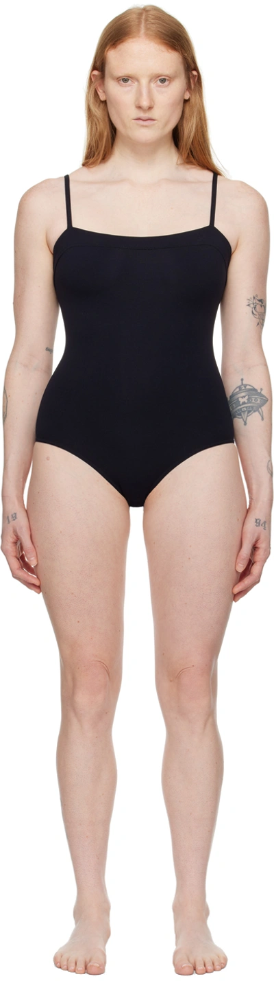 Eres Black Aquarelle One-piece In Ultra
