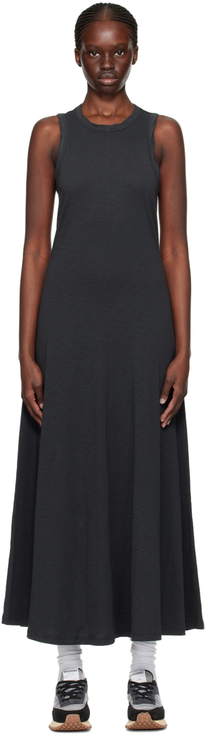 RAG & BONE BLACK SADIE MAXI DRESS