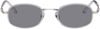 BONNIE CLYDE SILVER BICYCLE SUNGLASSES