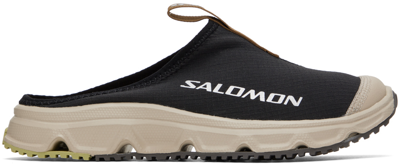 Salomon Black Rx Slide 3.0 Sneakers In Black/plum Kitten/fe