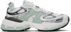 AXEL ARIGATO WHITE & GREEN SPHERE TRIP RUNNER SNEAKERS