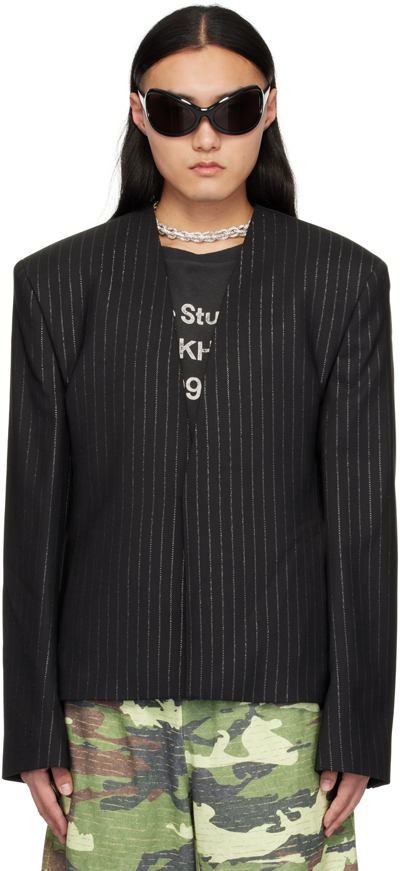 Acne Studios Black Fitted Blazer