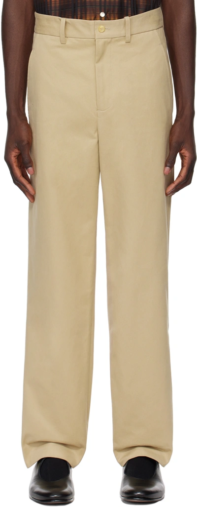 Bode Khaki Standard Trousers