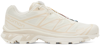 Salomon Xt-6 Sneakers In Vanilla Ice/vanilla