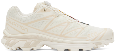 Salomon Gender Inclusive Xt-6 Sneaker In White