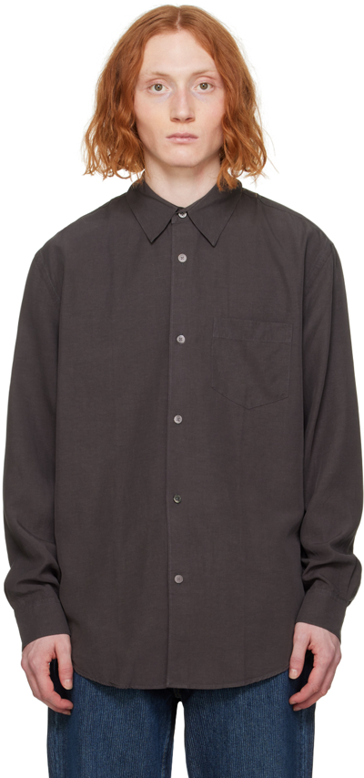 Our Legacy Initial Buttoned Shirt In Grey