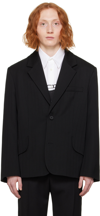 JACQUEMUS BLACK LES SCULPTURES 'LA VESTE TITOLO' BLAZER