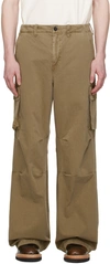 OUR LEGACY TAUPE MOUNT CARGO PANTS