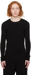 OUR LEGACY BLACK COMPACT SWEATER