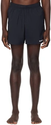Jil Sander Navy Printed Swim Shorts In 405 Deft Blue