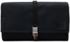 PAUL SMITH NAVY CANVAS FOLD-OUT WASH BAG