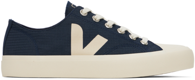 VEJA NAVY WATA II LOW RIPSTOP SNEAKERS