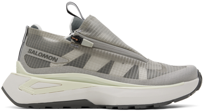 Salomon Grey Odyssey Elmt Advanced Clear Trainers In Grey