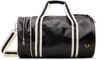 Fred Perry Classic Barrel Bag Black In D57