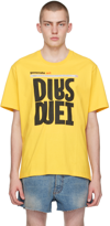 DOUBLET YELLOW AI GENERATED T-SHIRT