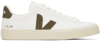 Veja White Low-top Sneakers With Logo Patch In Leather Man In White