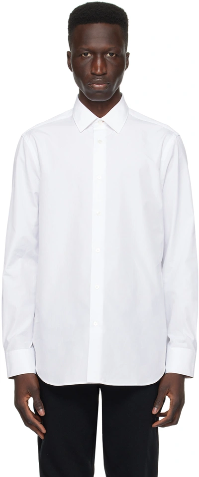Paul Smith White Tailored Shirt In 01