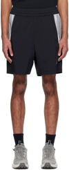 Izzue Black Printed Shorts In Bkx
