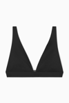 Cos Scuba Bikini Top In Black