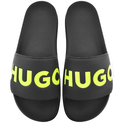 Hugo Match Sliders Black