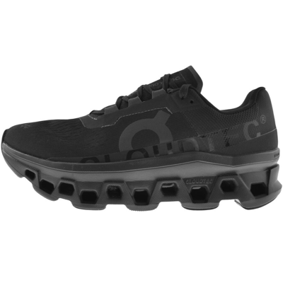 On Running Cloudmonster Trainers Black