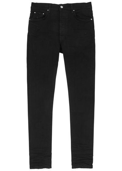 Amiri Stack Skinny Jeans In Black