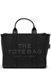 Marc Jacobs Women Black Leather Medium The Tote Bag Handbag In Black
