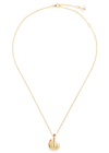 ANISSA KERMICHE FRENCH FOR GOODNIGHT 18KT GOLD-PLATED NECKLACE