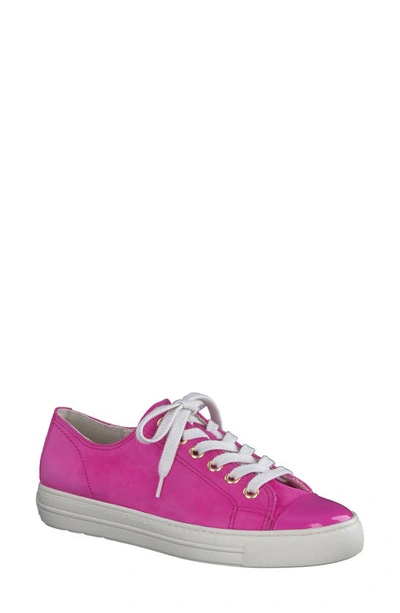 Paul Green Women's Tamara Trainers In Flamingo Suede