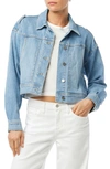 JOE'S THE BOXY CROP DENIM UTILITY JACKET