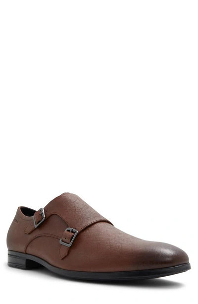 Aldo Men's Benedetto Monk Strap Shoes In Cognac