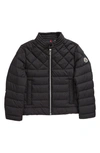 MONCLER KIDS' CLEAN THE QUILTED DOWN BIKER JACKET