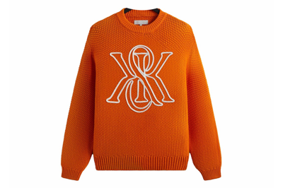 Pre-owned Kith Ryan Crest Sweater Cone