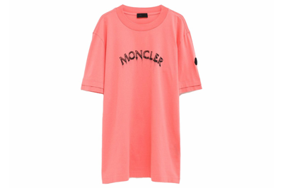Pre-owned Moncler Logo T-shirt 416