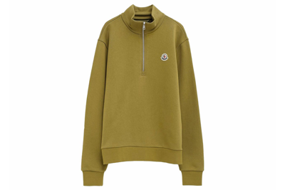 Pre-owned Moncler Quarter Zip Sweatshirt 810