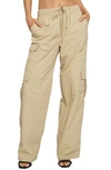 KNOW ONE CARES KNOW ONE CARES NYLON CARGO PANTS