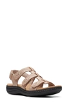 Clarks Laurieann Vine In Beige Leather In Sand Leath
