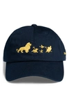 Museum Of Peace And Quiet Museum Of Peace & Quiet X Disney 'the Lion King' Horizon Baseball Cap In Navy