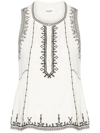 ISABEL MARANT ÉTOILE PAGOS EMBROIDERED TOP